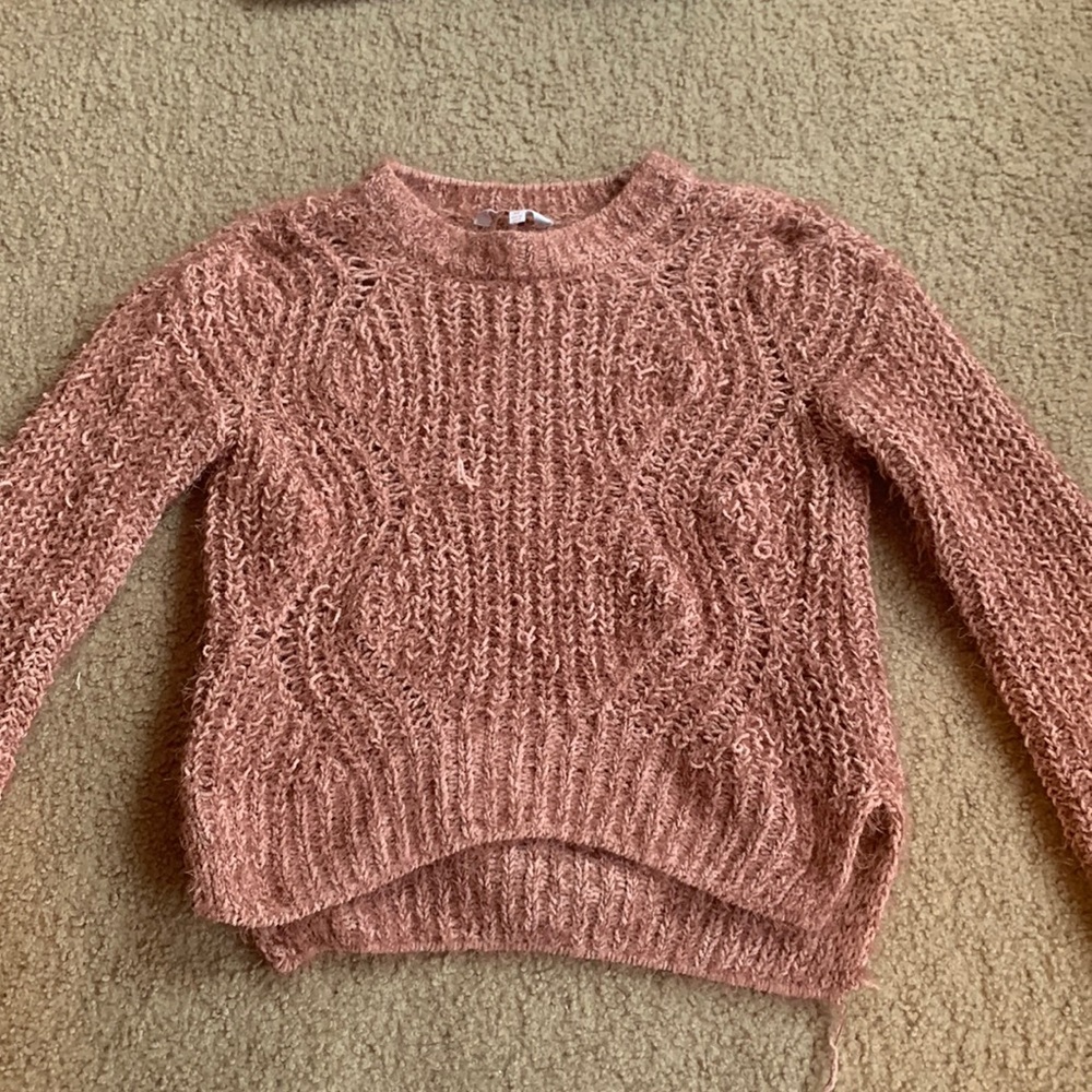 Fluffy sweater